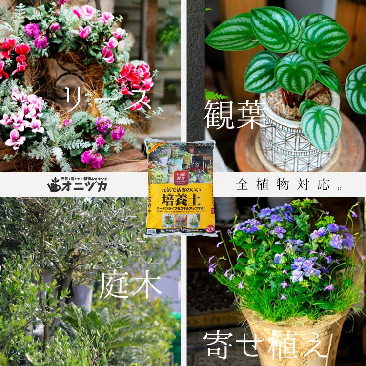 元気で活きのいい培養土(VS菌配合)～全植物用～ 20L袋【送料D】