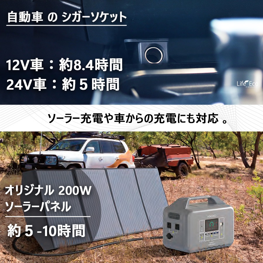多機能ポータブル電源・バッテリー（蓄電池）AS-1000JP【大容量1008Wh】【最大出力1000W】【高速充電1.5時間】【組立て・設置工事不要】【送料無料】