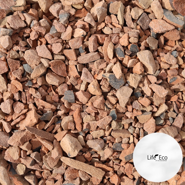 鉢土に載せるマルチングストーン（カラーストーン・化粧石）ナチュラル