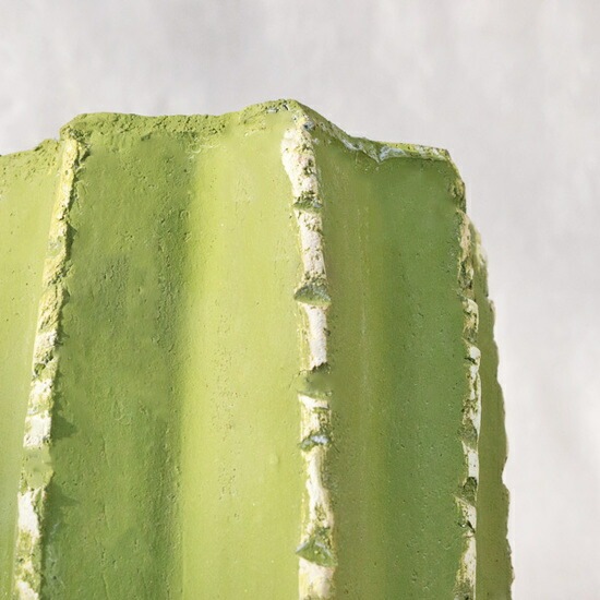 植木鉢 釉薬陶器製 インテリアポット サボテン形トール / 5号 5寸・φ14.5×H35cm【送料B】