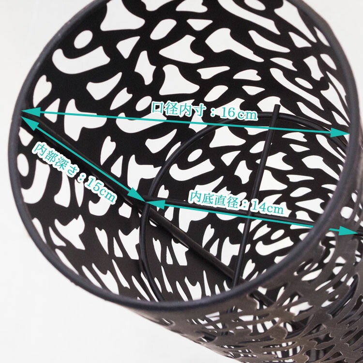 柄抜デザインスタンド（フラワースタンド・花台・演台）アイアン