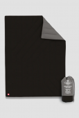 Waterproof Hooded Puffer Blanket-CHARCOAL/BLACK　 アウトレット対象商品