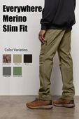 686 EVERYWHERE MERINO WOOL LINED PANT - SLIM FIT - DUSTY FATIGUE