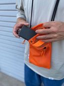 MILITARY MESH POUCH　- SAFETY ORANGE