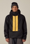 【NEW IN】JAPAN SMU LS1 SHELL ANORAK - YELLOW GOLD COLORBLOCK