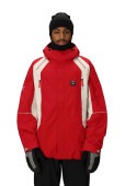 【2526 早期予約商品】MENS 2002 X3 SHELL JACKET - TRUE RED COLORBLOCK