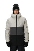 【2526 早期予約商品】MENS SMARTY 3-IN-1 FORM JACKET - WHITE HEATHER COLORBLOCK