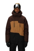 【2526 早期予約商品】MENS GEO INSULATED JACKET - COFFEE COLORBLOCK|ALL ITEM|６８６