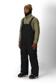 MENS HOT LAP INSULATED BIB - BLACK