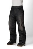 MEN'S DECONSTRUCTED DENIM INSULATED PANT - BLACK DENIM