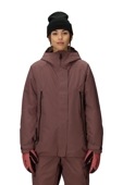 WOMENS WHISPER INSULATED JACKET - PEPPERCORN