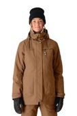 WOMENS SPIRIT JACKET - CARAMEL RIPSTOP