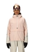 WOMENS OUTLINE SHELL ANORAK - SMOKEY PINK COLORBLOCK