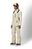 WOMENS GORE-TEX  DISPATCH SHELL BIB - LIMESTONE