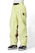 WOMENS 686 SUBLIME SHELL PANT - SUBLIME YELLOW TIE DYE