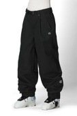WOMENS OUTLINE SHELL PANT - BLACK