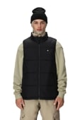 MENS RODEO PUFFER INSULATED VEST - BLACK