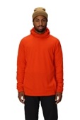 MENS MISSION GRID FLEECE HOODY - FLARE