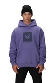 KNOCKOUT LOGO PREMIUM HEAVYWEIGHT PULLOVER HOODY - PURPLE DAWN