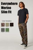 686 MENS EVERYWHERE MERINO WOOL LINED PANT - SLIM FIT - DARK CAMO