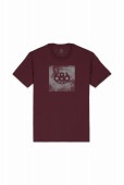 CLOUD KNOCKOUT PREMIUM SHORT SLEEVE TSHIRT - MAROON 