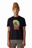 EVERYWHERE DRI RELEASE S/S TECH T - IRON MAIDEN EDDIES BLACK