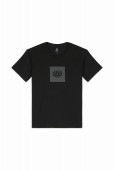 KNOCKOUT SCRIPT PREMIUM SHORT SLEEVE TSHIRT - BLACK 
