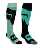 【2627予約・デポジット20％】MENS FOX RACING SOCKS  -  2PK - FOX YELLOW