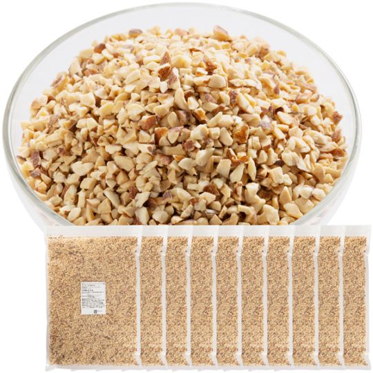 ＜業務用＞皮付ローストクラッシュアーモンド16割【1kgx10入り】