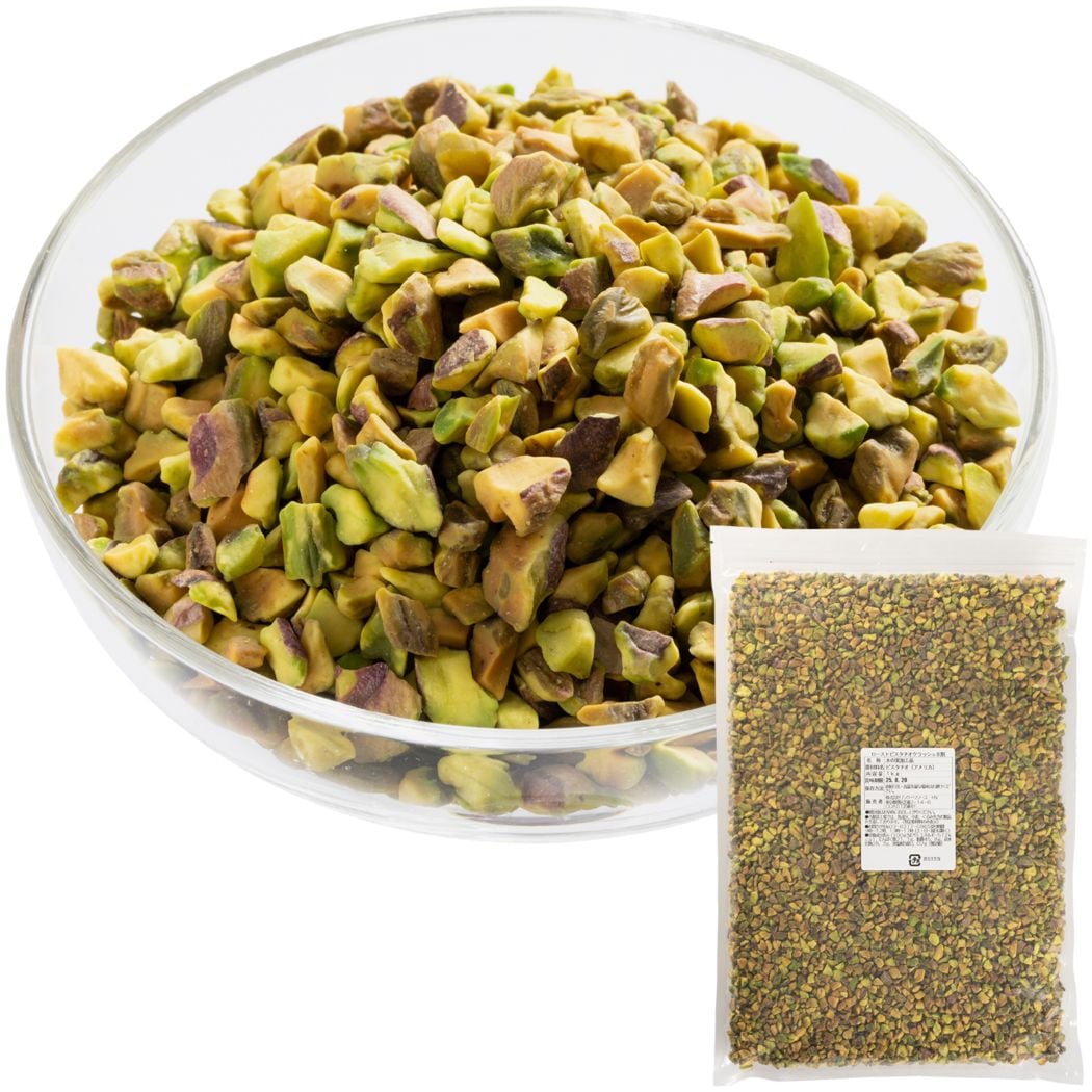 ローストピスタチオクラッシュ　8割　【1kg】