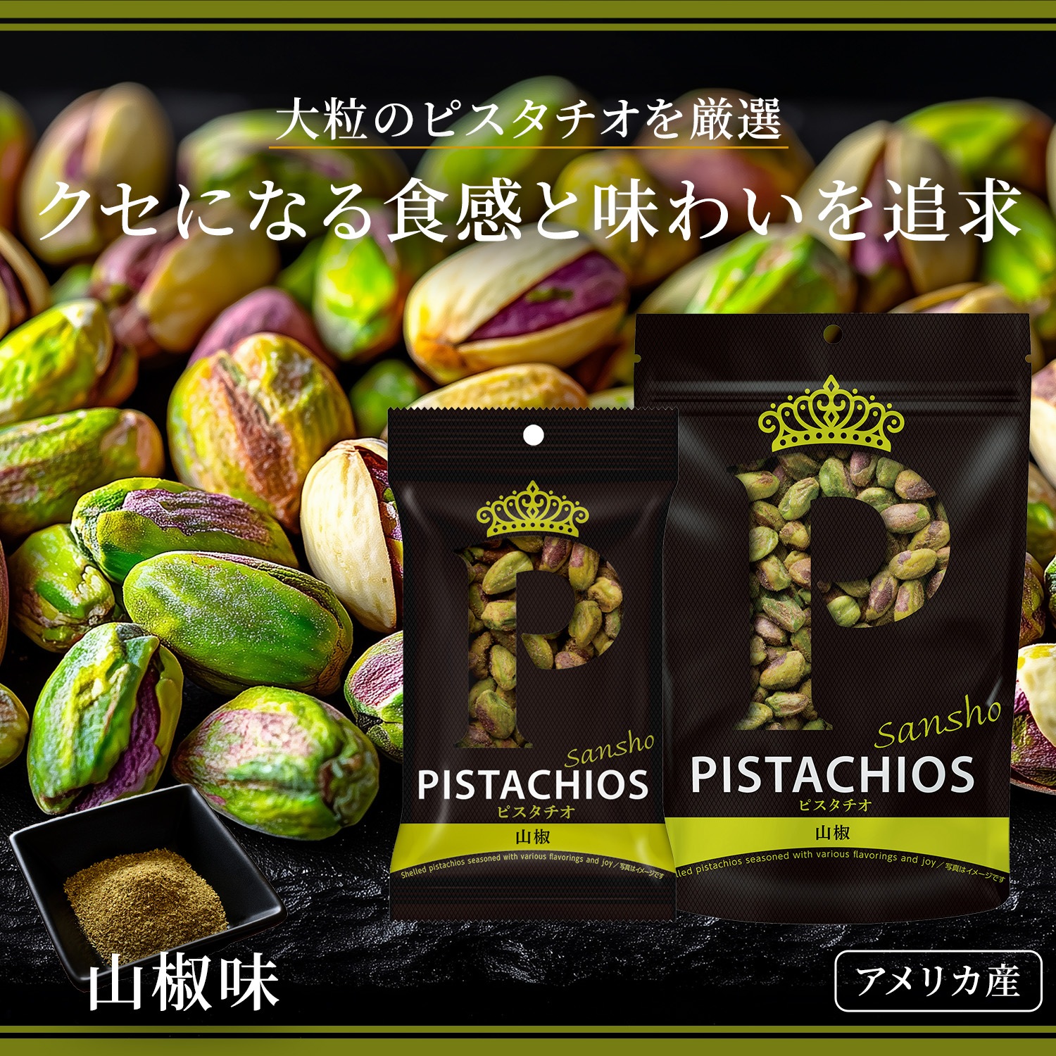 クイーンピスタチオ　山椒　30g