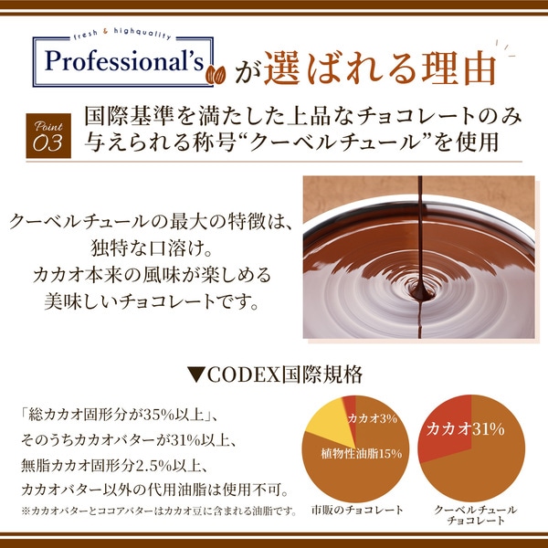《クーベルチュール》ミルクチョコレート ピスタチオ入り 内容量 : 250g