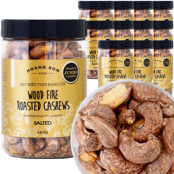 12本セット》皮付きカシューナッツ プレミアムジャンボ 塩味 ベトナム