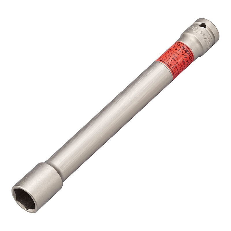 TONE インパクト用薄形超ロングホイルナットソケット 差込角12.7mm（1/2"）  二面幅19mm L-4A-19LN230