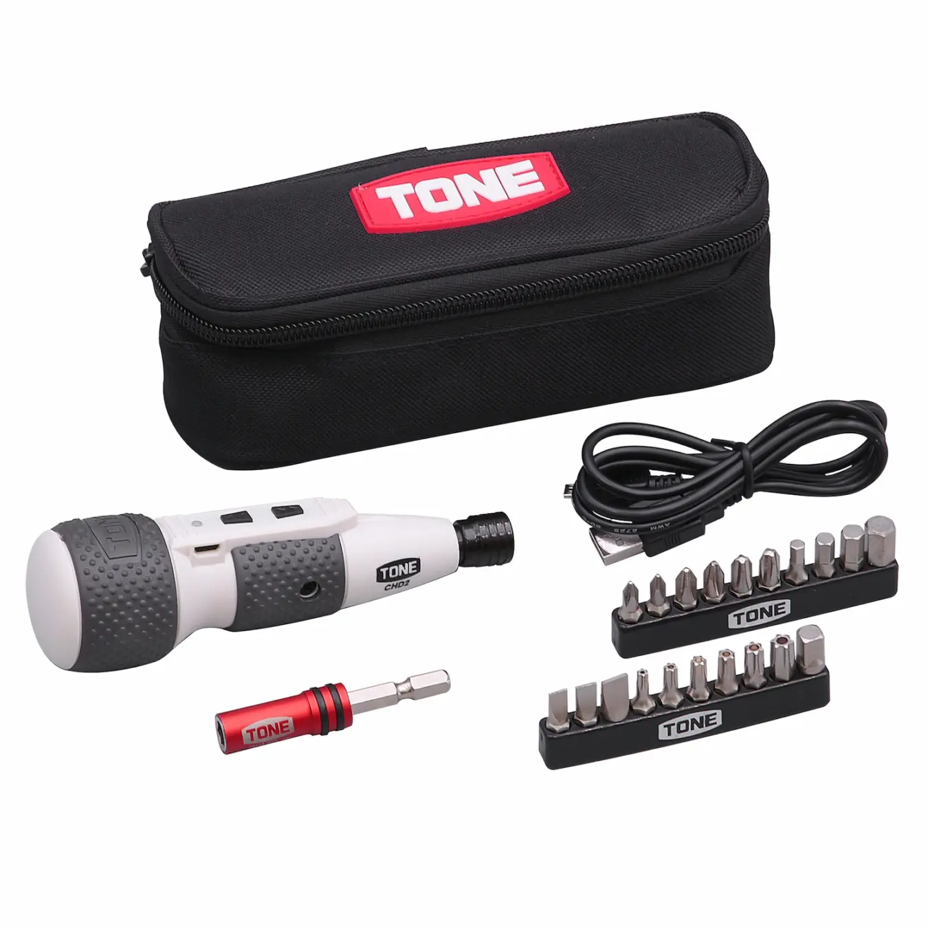 TONE ハイブリッド電動ドライバーセット CHD222S