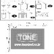 TONE �ѥ���󥰥ܡ��ɥ��å� L-PB01R