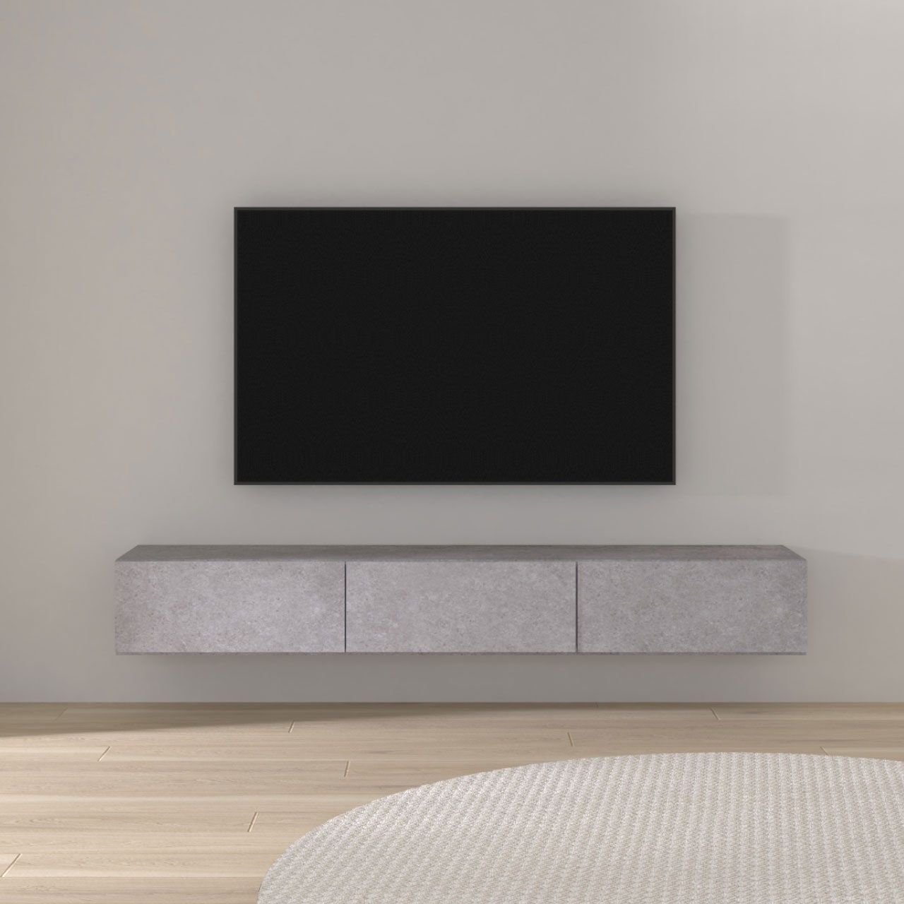 MARGIN CABINET LIVING,フロートテレビボード,幅180cm | MARGIN