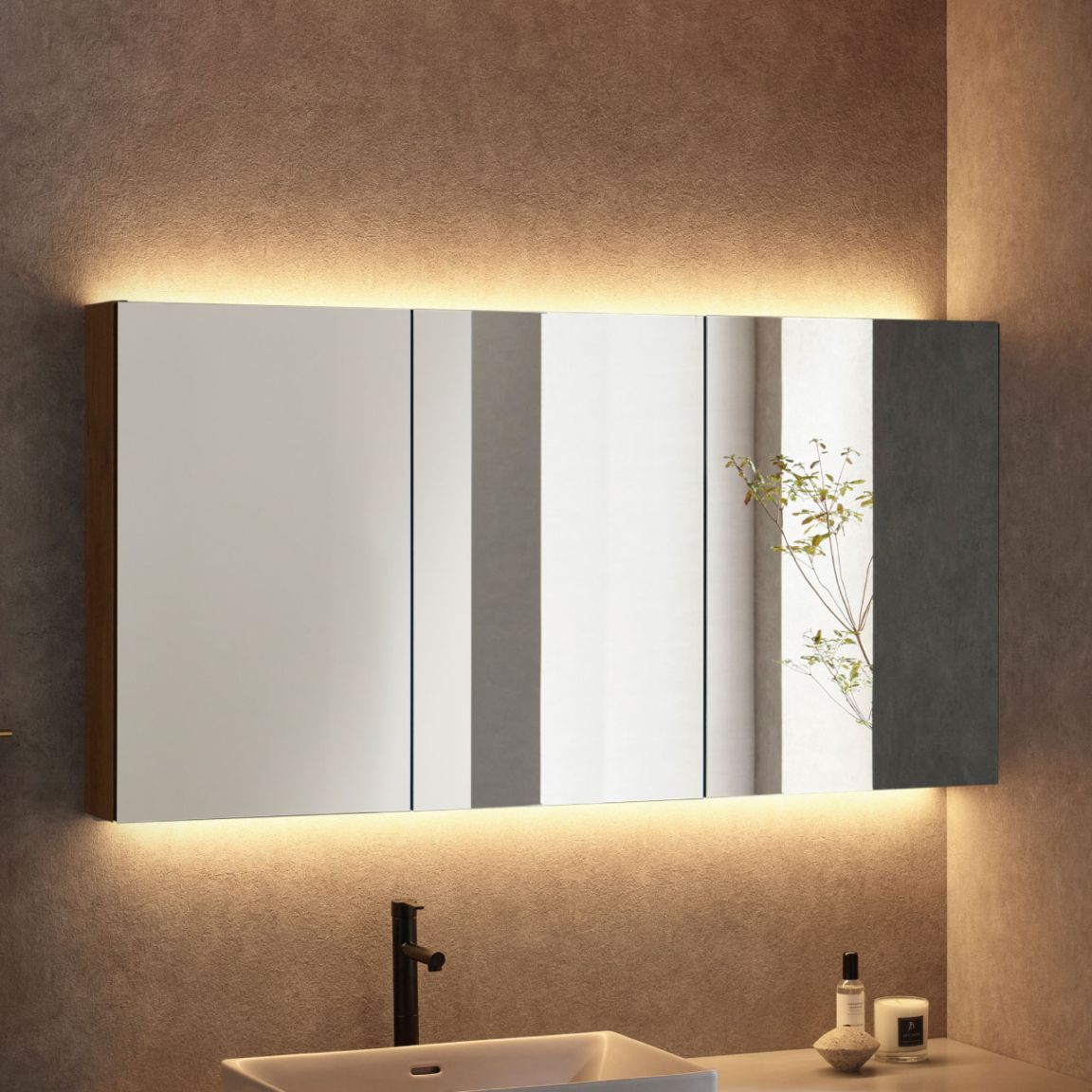 MARGIN CABINET WASH ROOM,ミラー,収納部付きミラー | MARGIN ONLINE SHOP