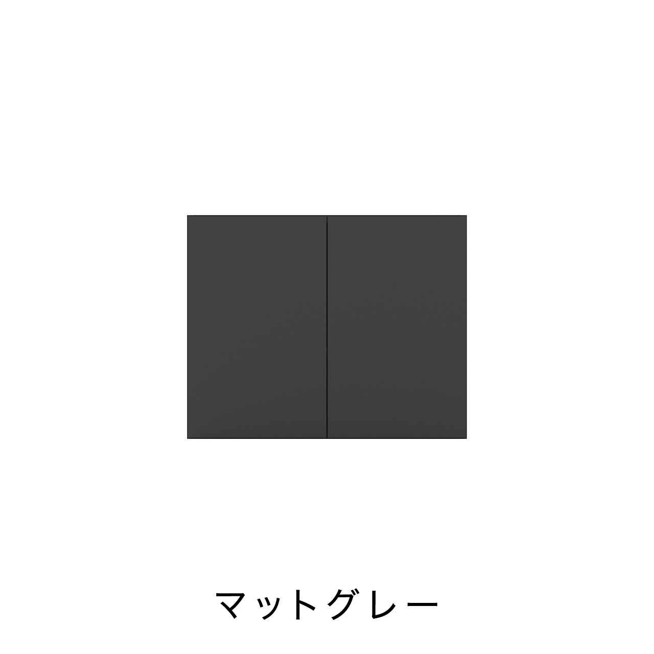 扉付きBOX 板扉タイプ ニッチ収納 埋込収納棚 幅75cm 高さ60cm MA-N751E