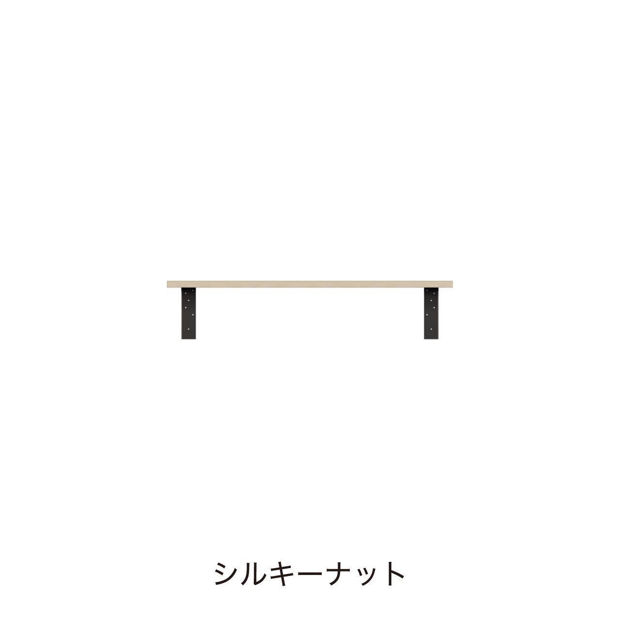 アンダーシェルフ 幅100cm 収納棚 洗面所 ウォールシェルフ カキトリなし MA-Q1000T