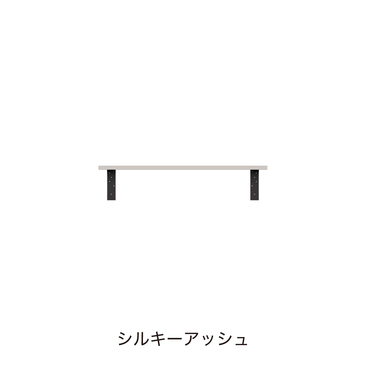 アンダーシェルフ 幅100cm 収納棚 洗面所 ウォールシェルフ カキトリなし MA-Q1000T