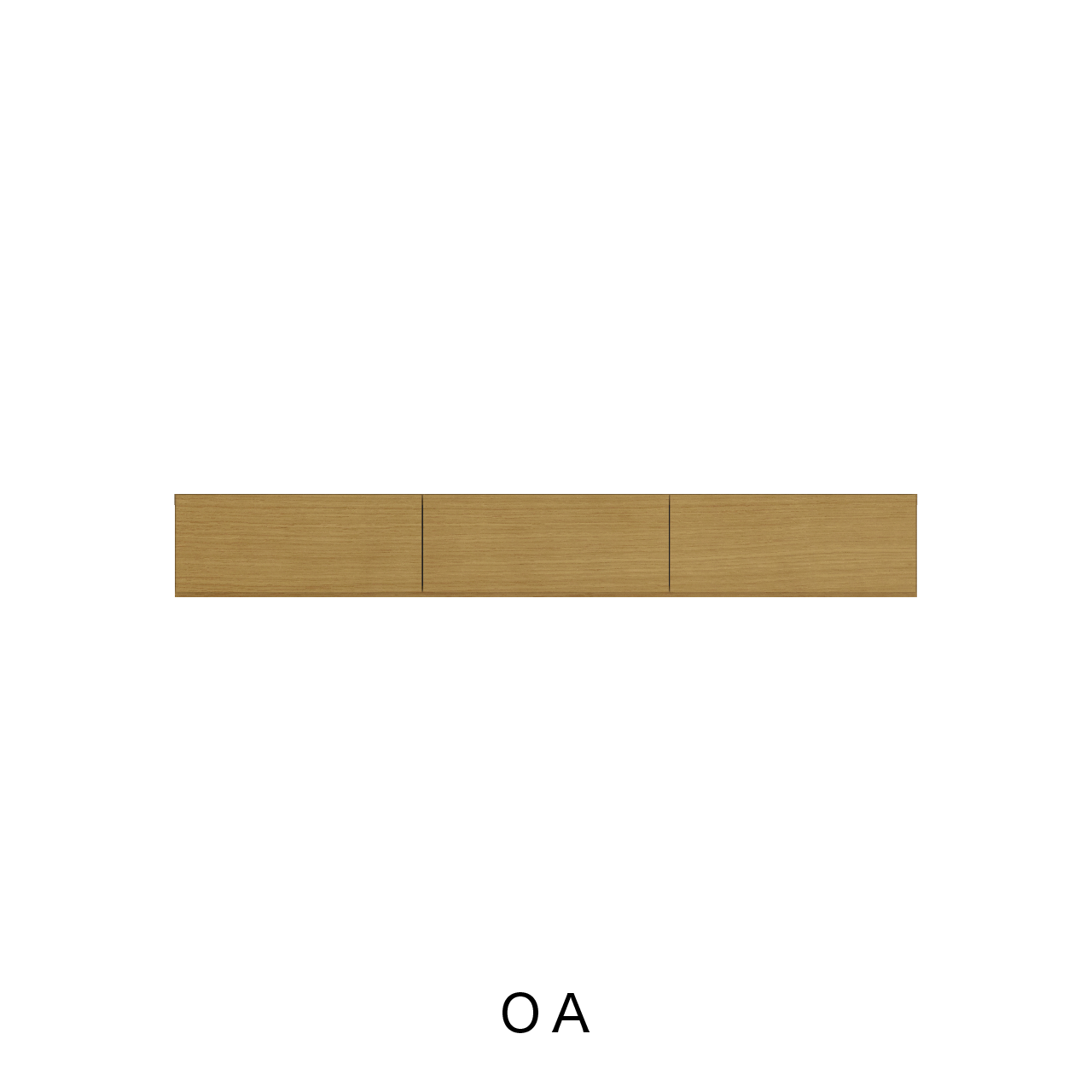 突板LED照明付きフロートテレビボード 引出 壁掛け 幅180cm 奥行36cm MA-188C-T