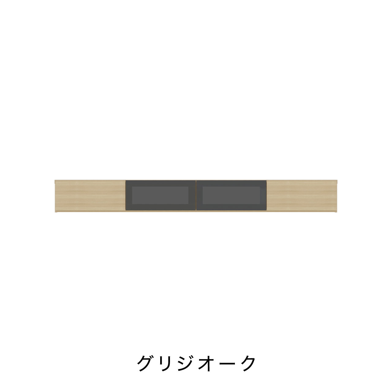 LED照明付きフロートテレビボード 幅220cm 奥行48cm ガラスフラップ扉 壁掛け MA-D228FG