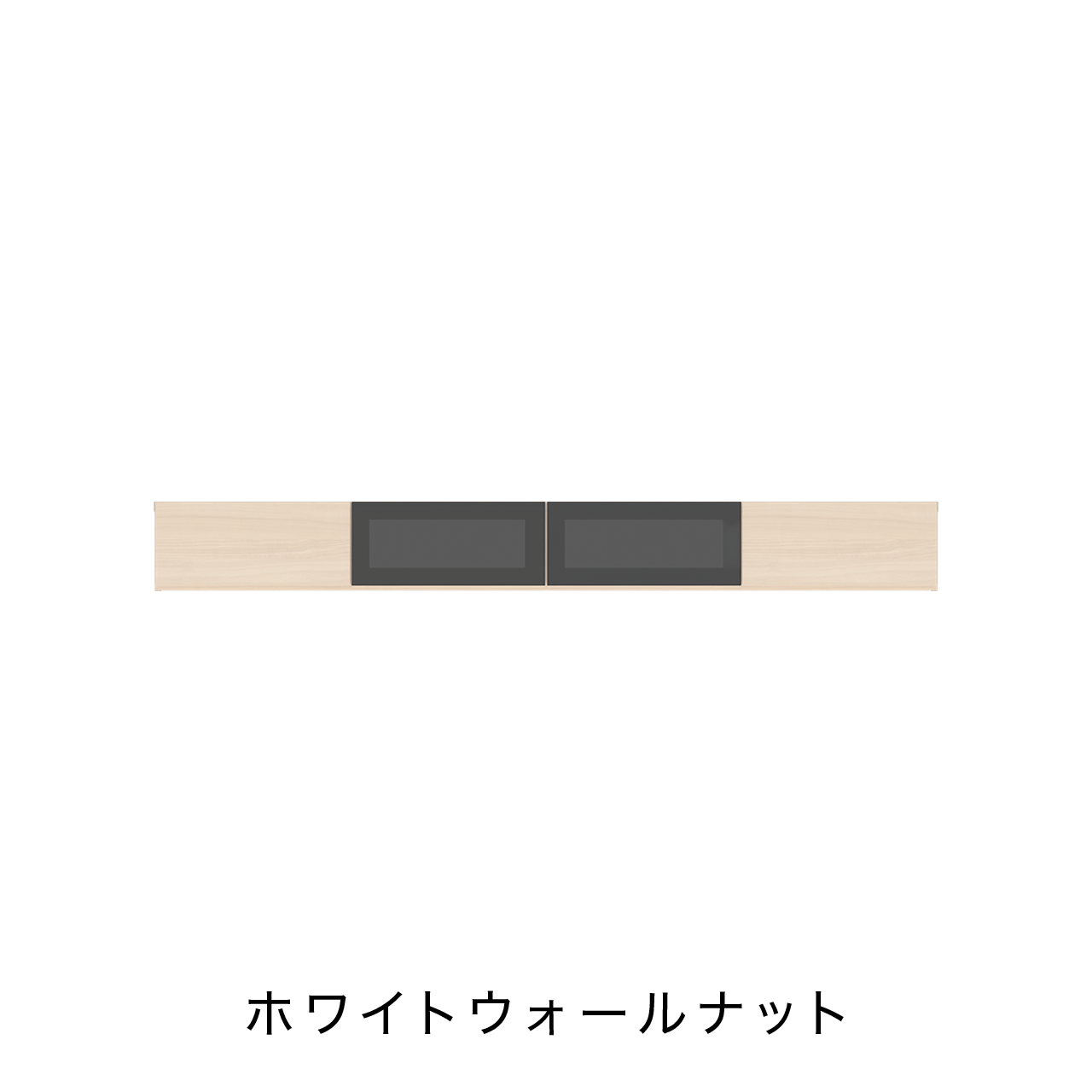 LED照明付きフロートテレビボード 幅220cm 奥行48cm ガラスフラップ扉 壁掛け MA-D228FG