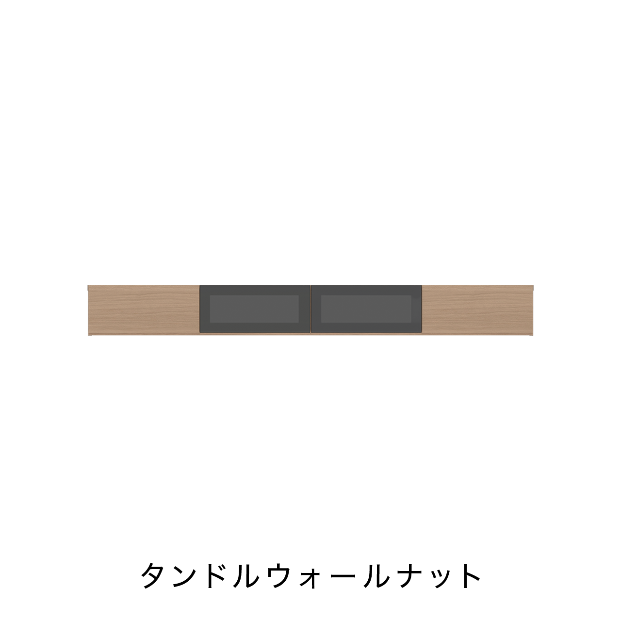 LED照明付きフロートテレビボード 幅220cm 奥行48cm ガラスフラップ扉 壁掛け MA-D228FG