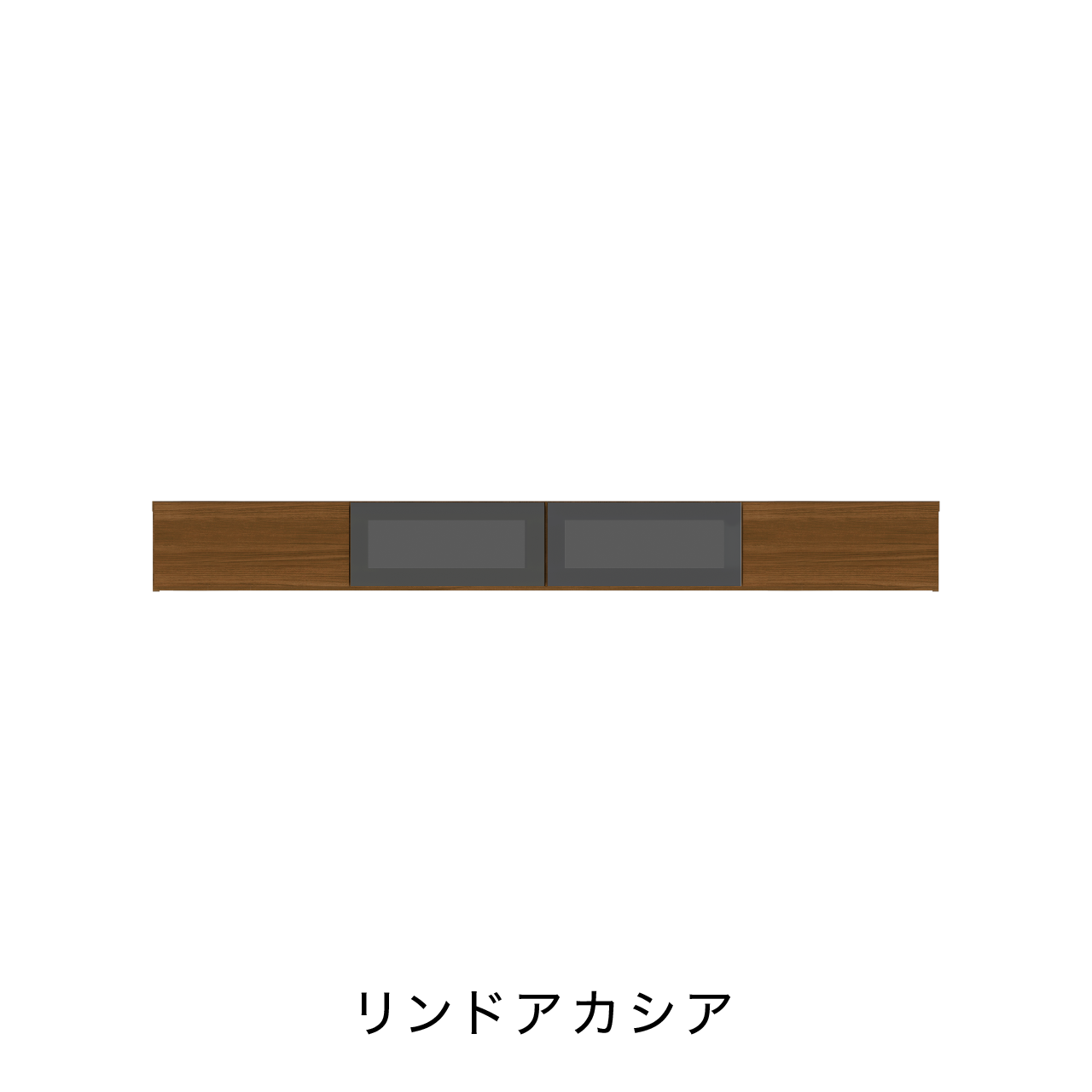 LED照明付きフロートテレビボード 幅220cm 奥行48cm ガラスフラップ扉 壁掛け MA-D228FG