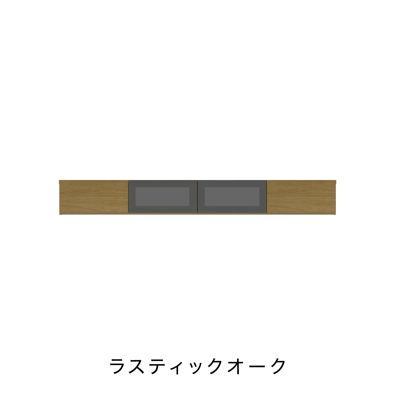 LED照明付きフロートテレビボード 幅200cm 奥行36cm ガラスフラップ扉 壁掛け MA-208FG