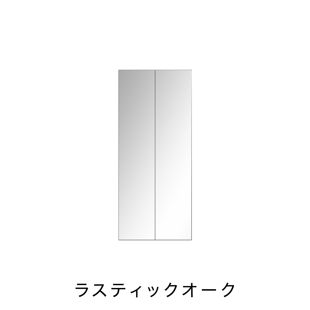 トールBOX ミラー扉タイプ ニッチ収納 埋込収納棚 幅75cm 高さ175cm MA-NT750EM