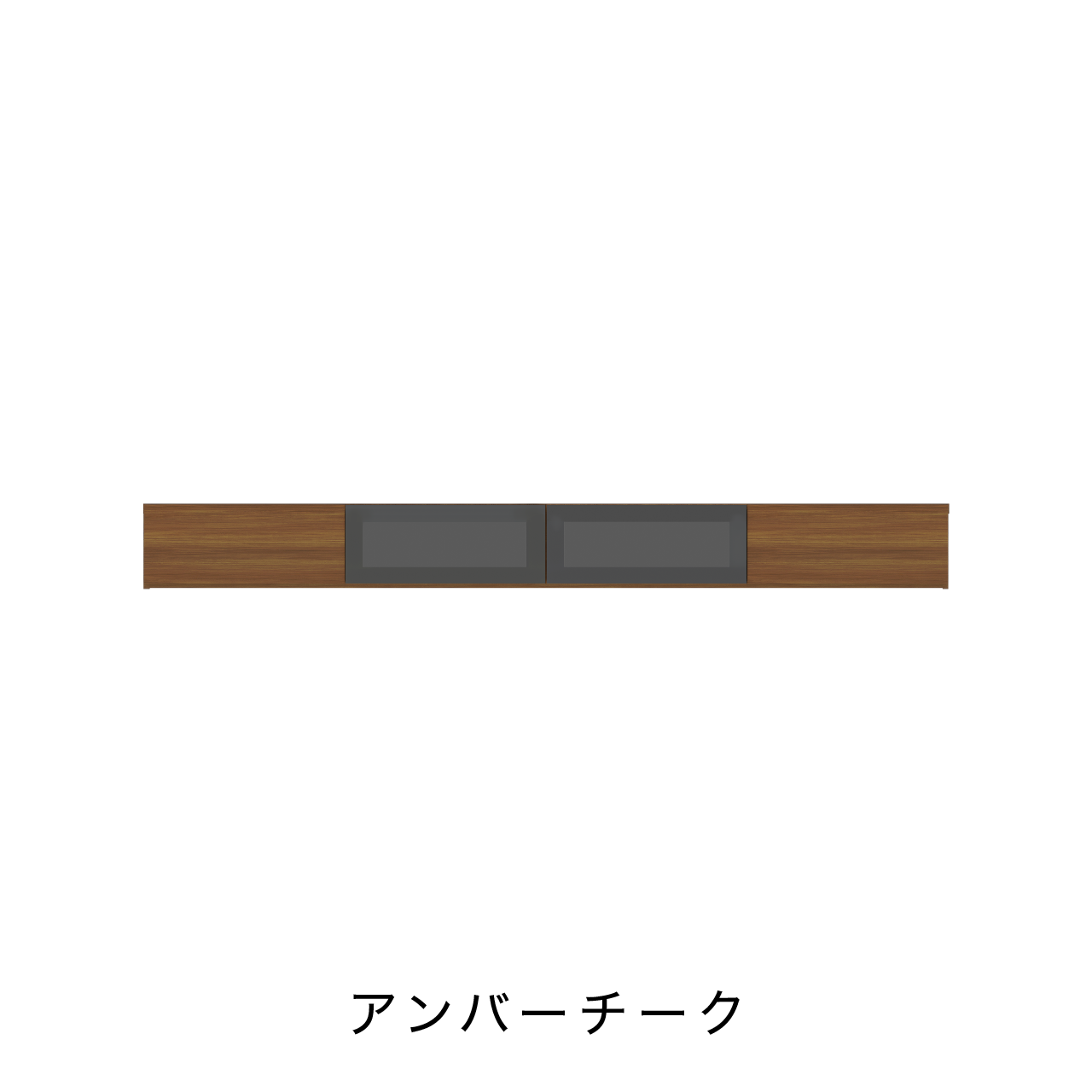 フロートテレビボード ガラスフラップ扉 壁掛け幅240cm 奥行48cm MA-D240FG