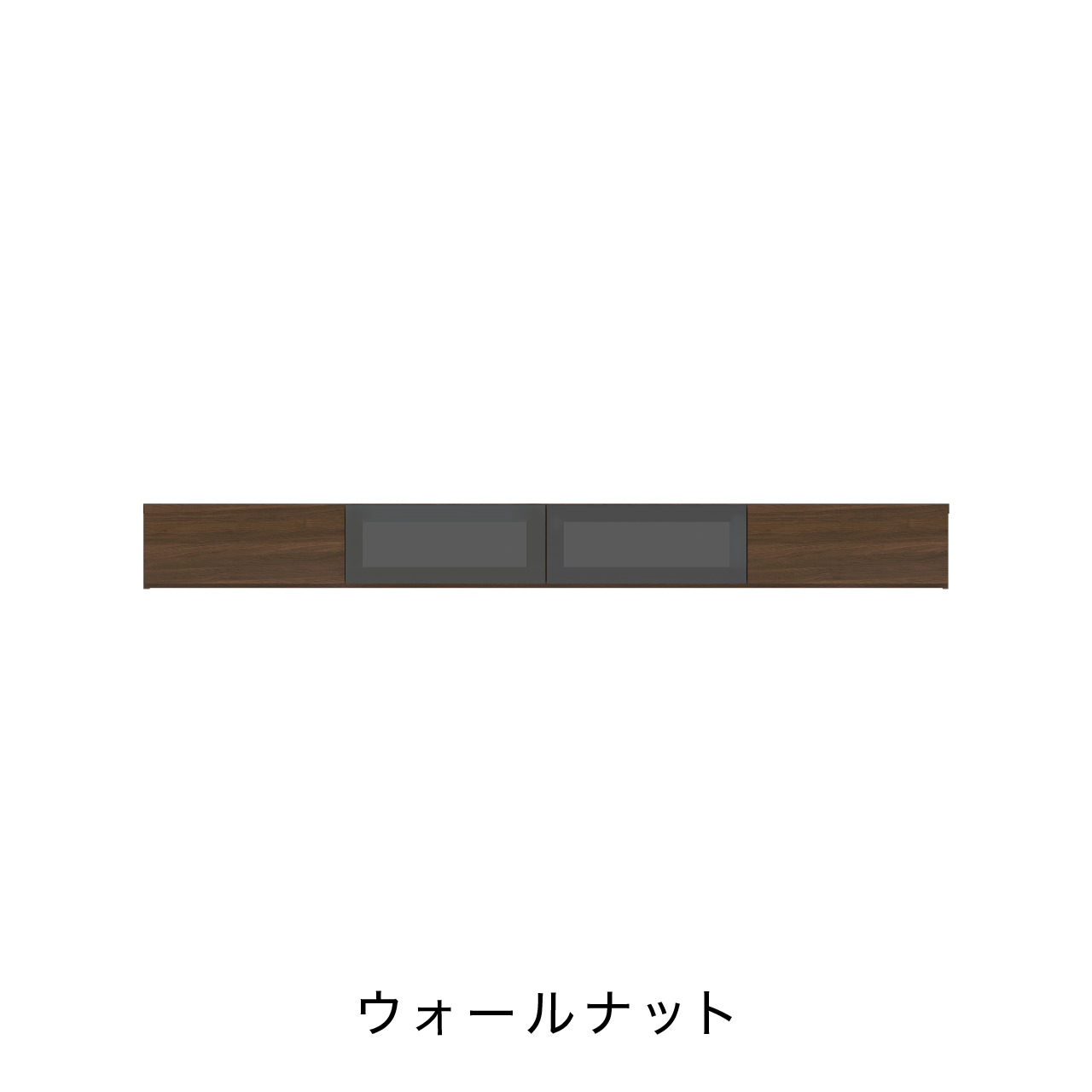 フロートテレビボード ガラスフラップ扉 壁掛け幅240cm 奥行48cm MA-D240FG